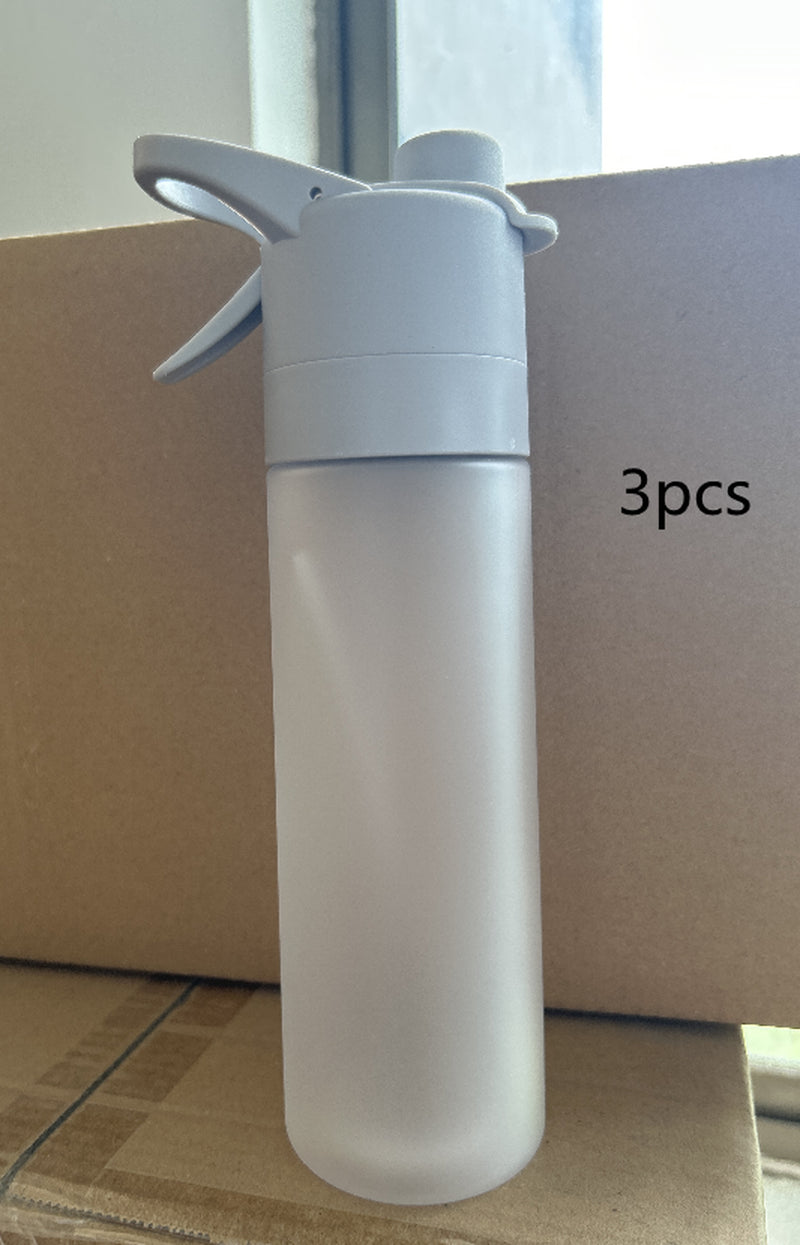 Spray Water Bottle for Girls Outdoor Sport Fitness Water Cup Large Capacity Spray Bottle Drinkware Travel Bottles Kitchen Gadgets
